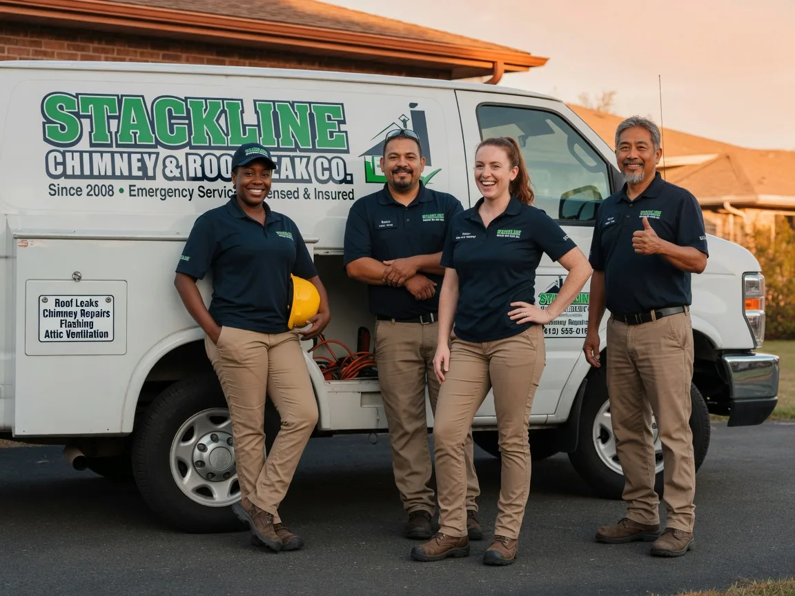 Chimney flashing repair company in Caldwell, WV